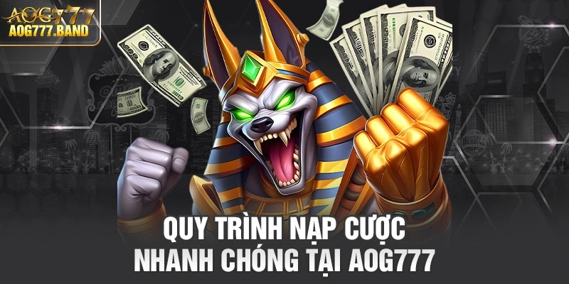 Quy trình nạp rút siêu nhanh chóng